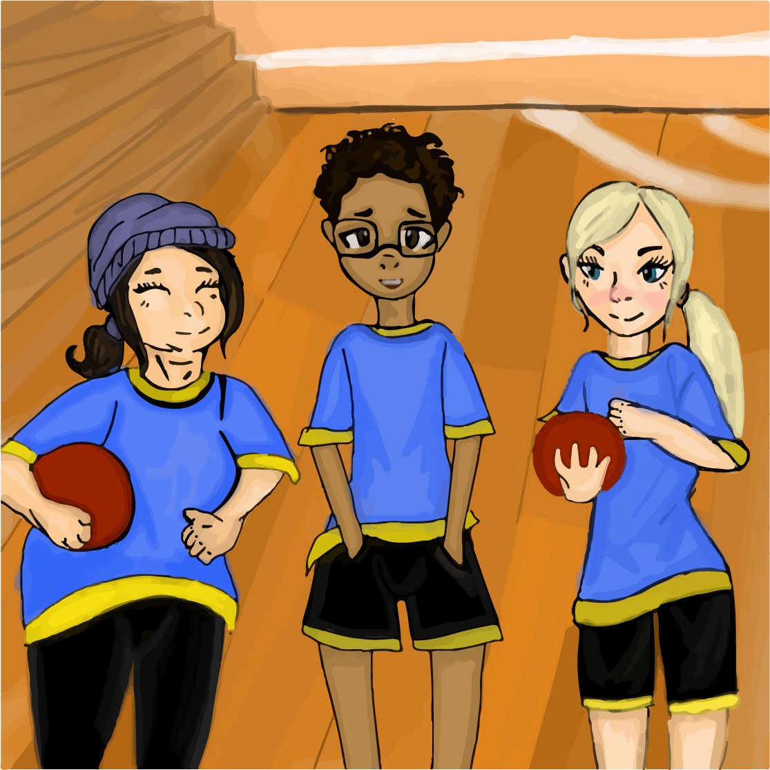 Dodgeball Tournament Cartoon