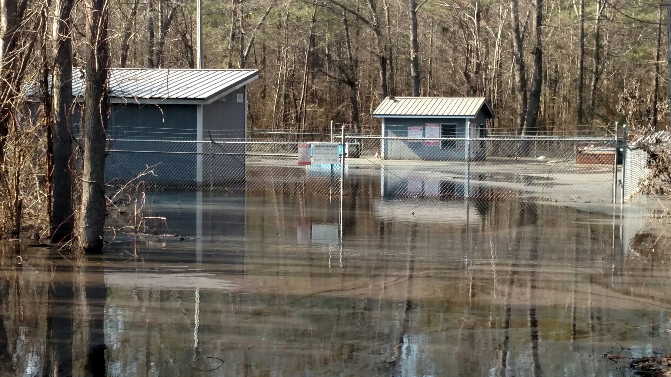 Recycle Center on Snead's Grove Road Lau