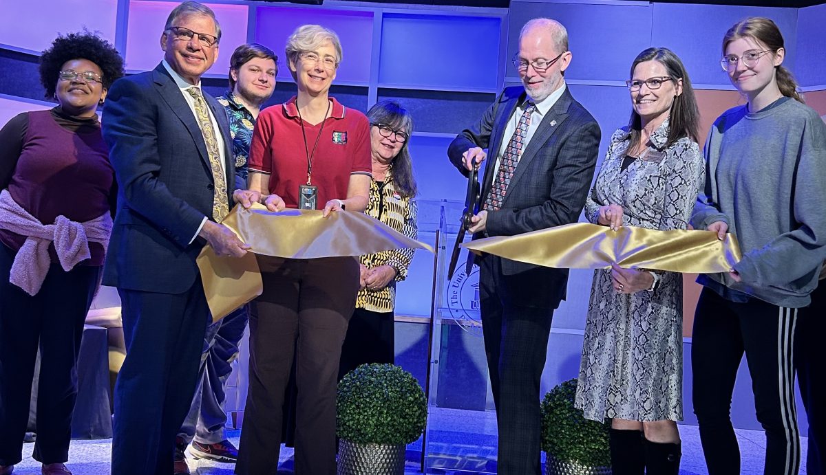 Studio Ribbon cutting